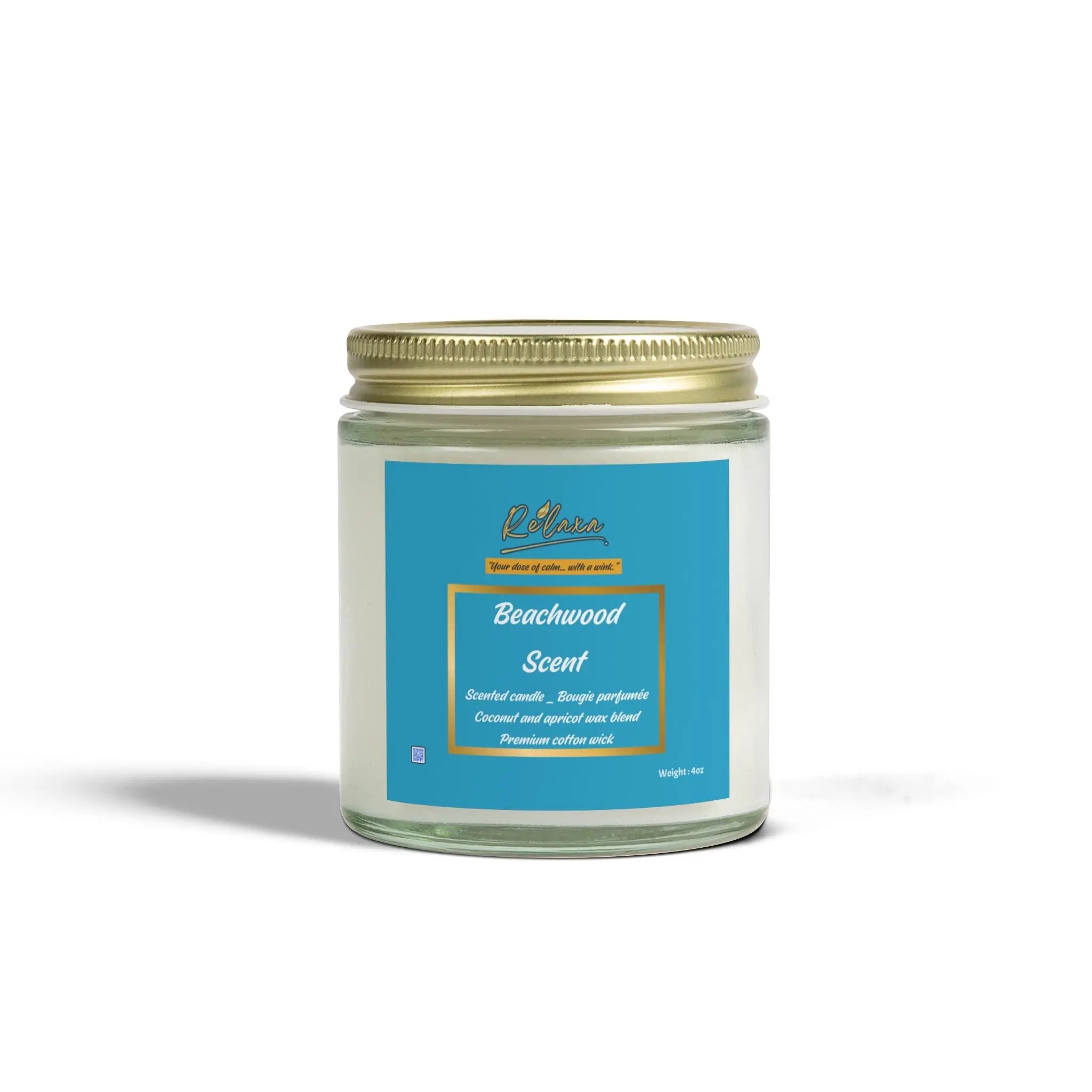 Candles, Rise and Shine Gold, Coconut Apricot Wax (4oz, 9oz) Printify