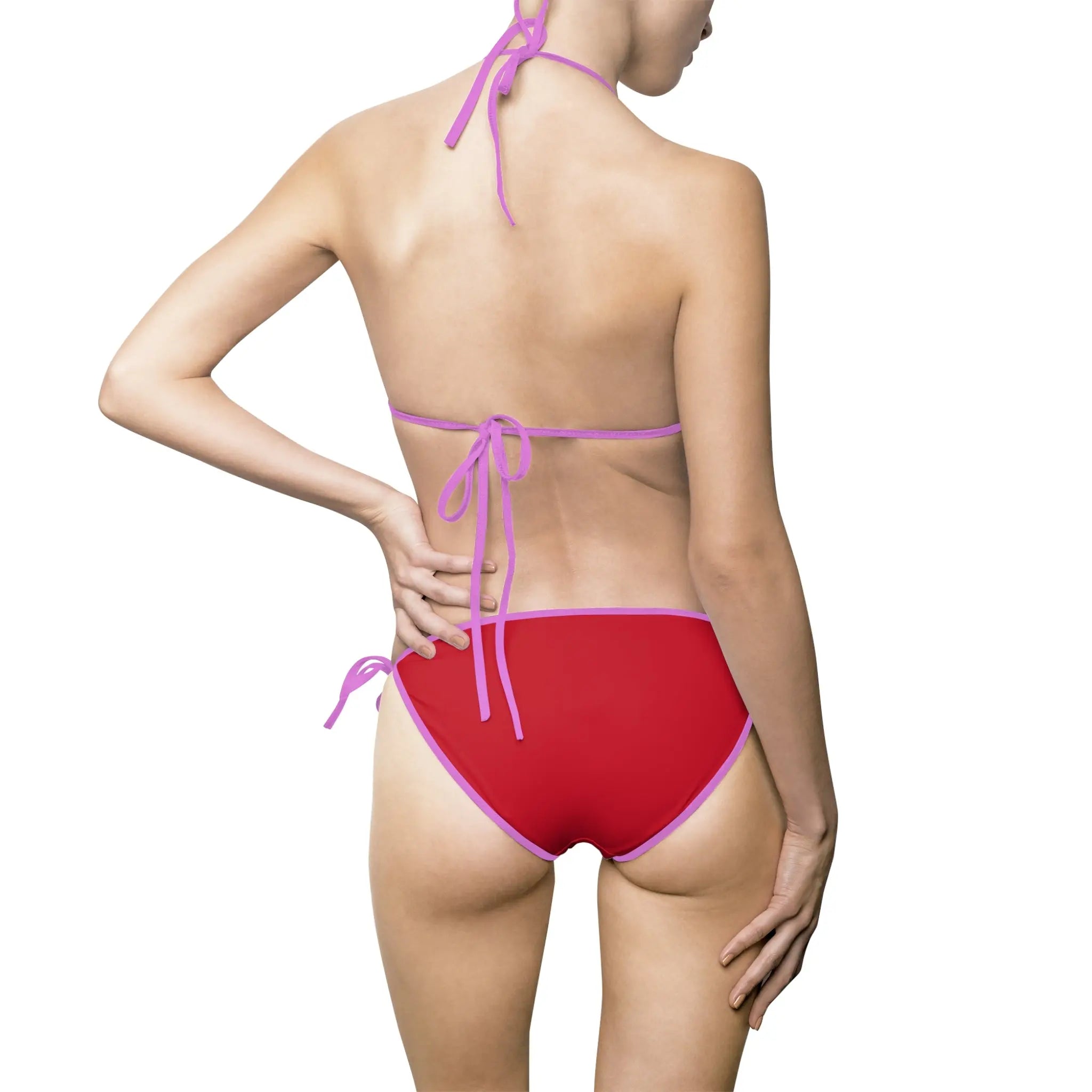 Relaxa Tropical Sunset Women's Bikini Swimsuit - Perfect for Beach Days & Pool Parties Printify