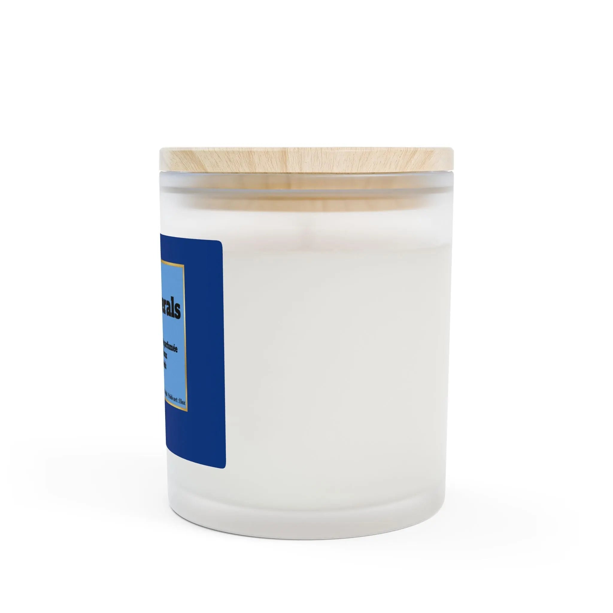 Sea Minerals Candle - 11oz Frosted Glass Candle Relaxa Candle Canada
