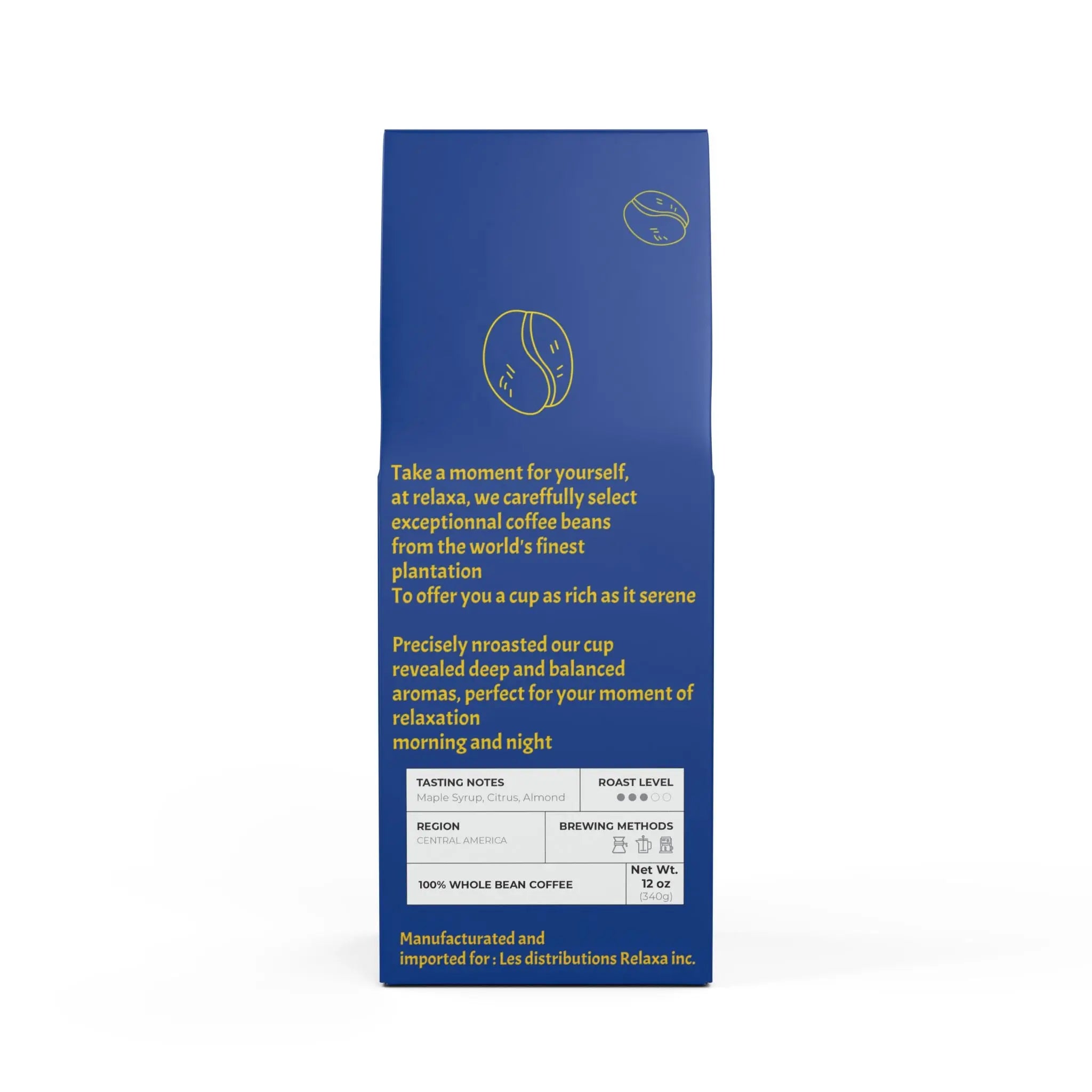 KING'S Coffee Blend (Medium Roast) Relaxa Candle Canada