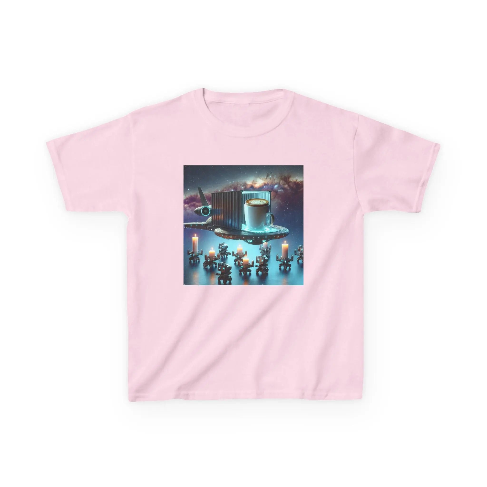 Cosmic Adventure Kids Tee - 'We Deliver Everywhere' Design Printify