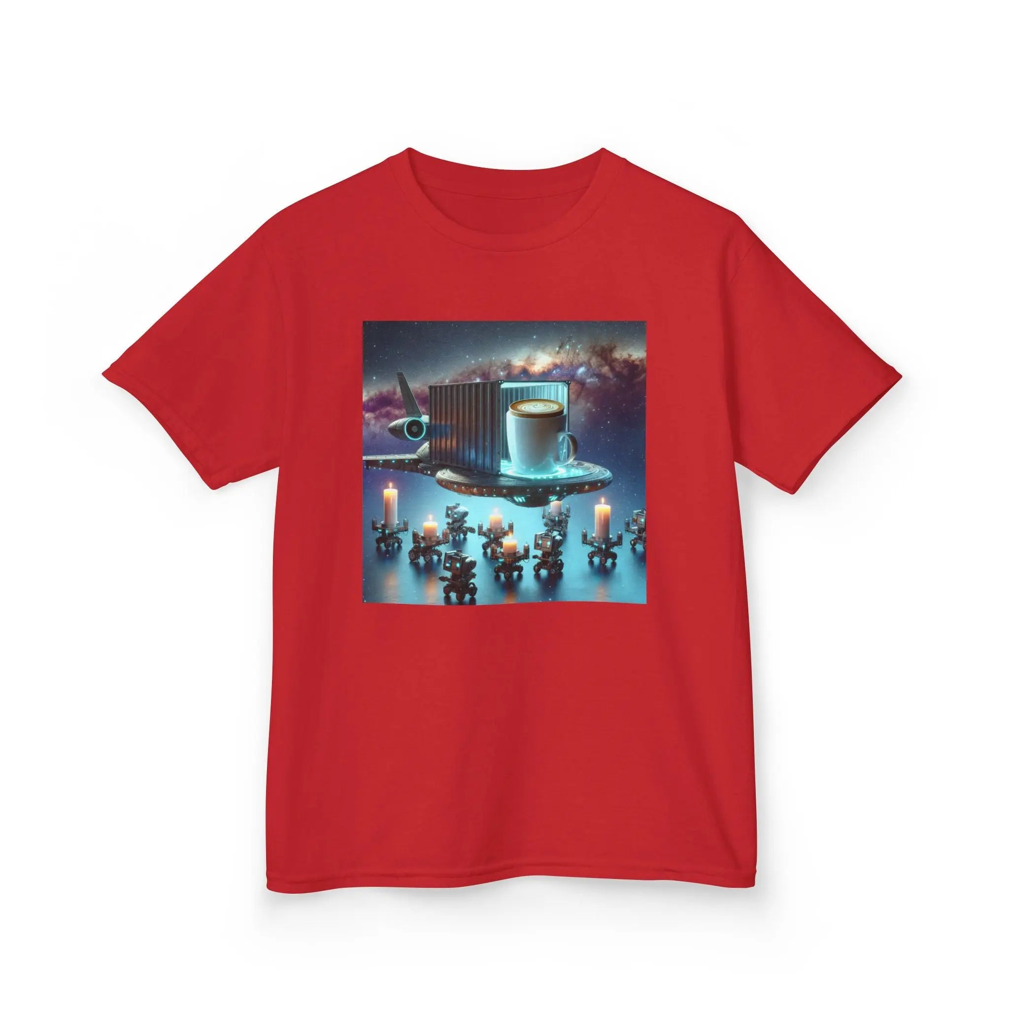 Cosmic Adventure Kids Tee - 'We Deliver Everywhere' Design Printify