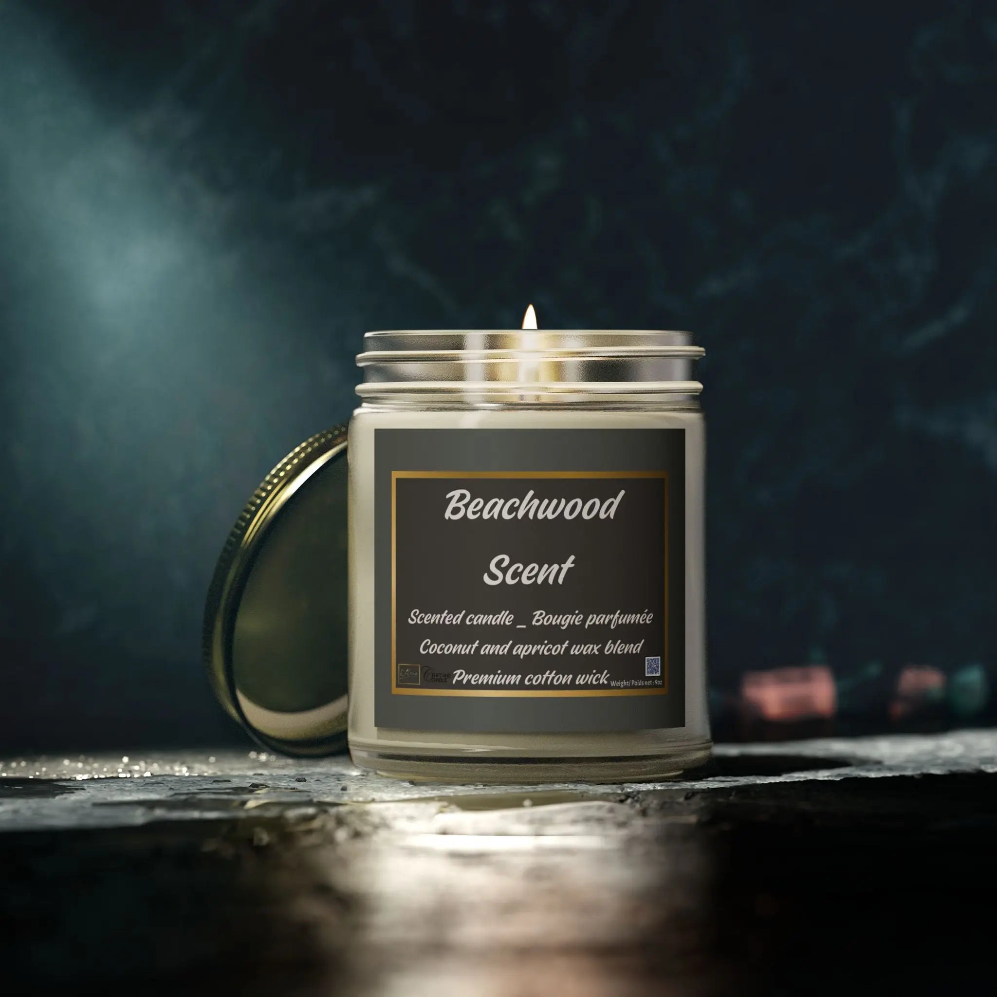 Candles, Beachwood scent Relaxa Candle Canada