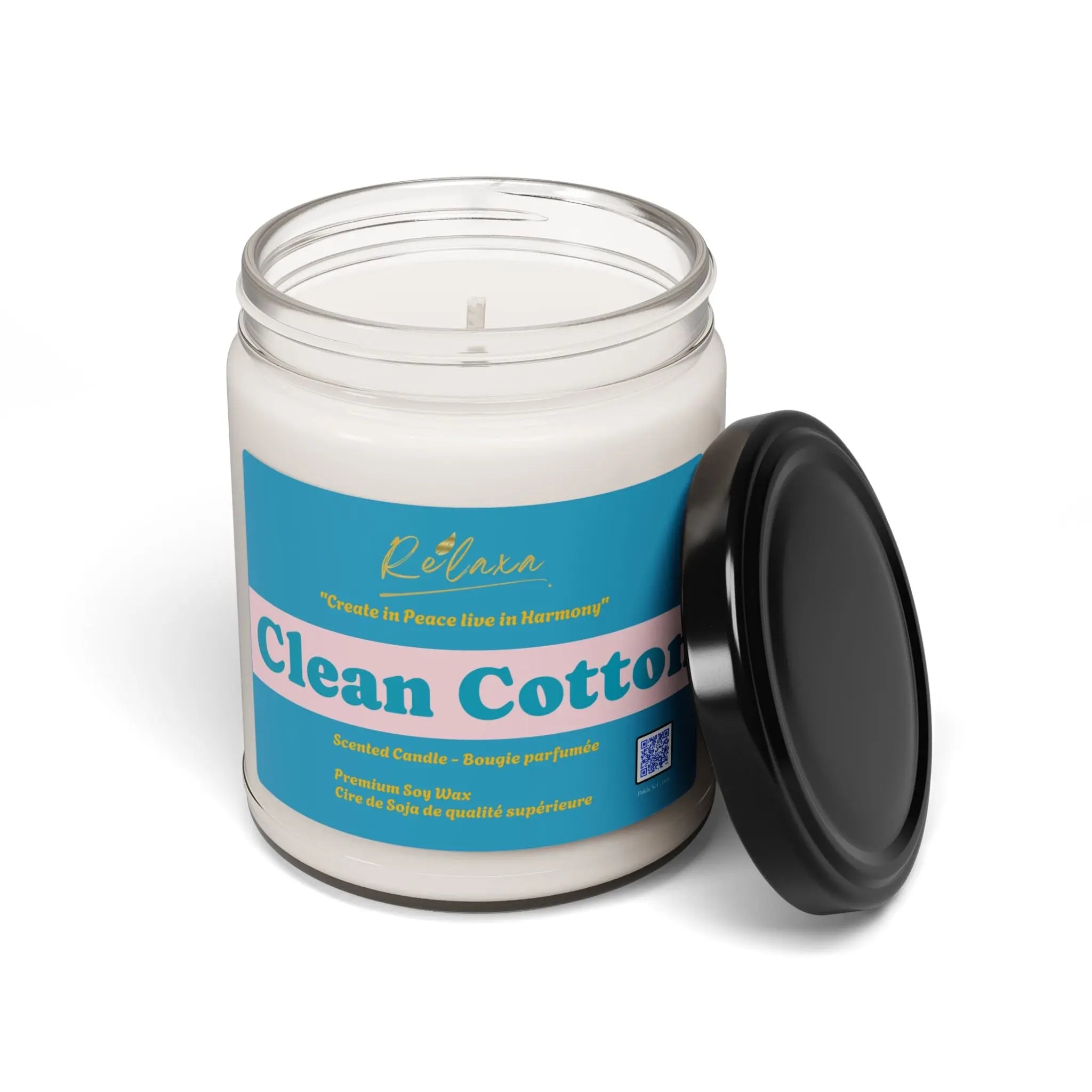 Clean Cotton Scented Candle Printify