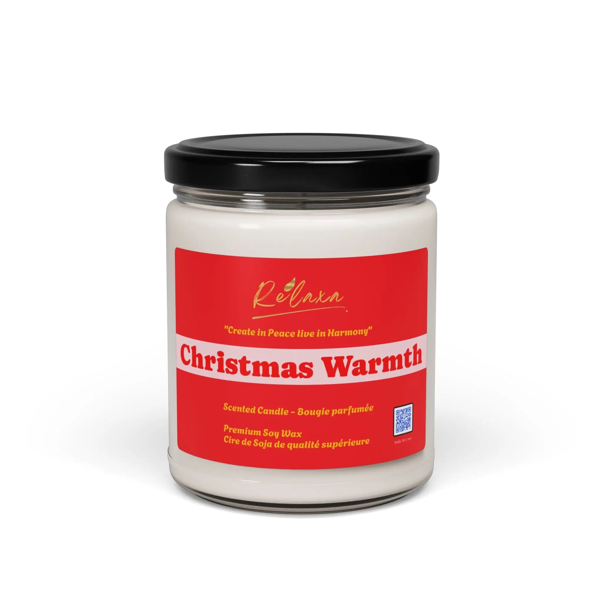 Christmas warmth Scented Candle Printify