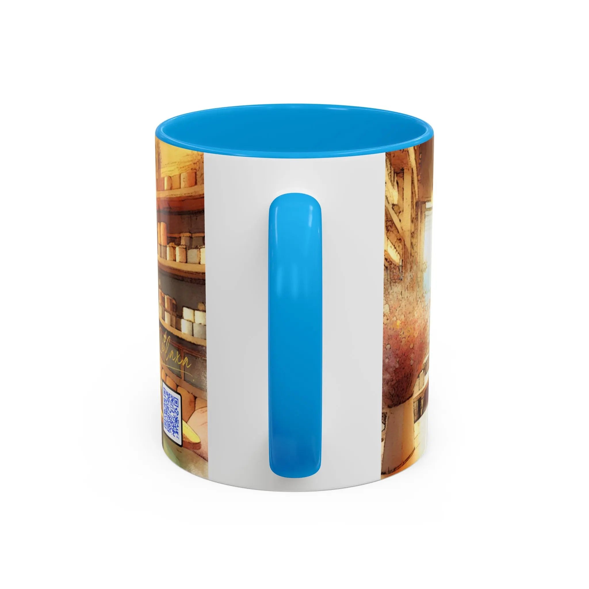 Colorful Café Mug - 11oz & 15oz - Perfect for Coffee Lovers & Gift Giving Printify