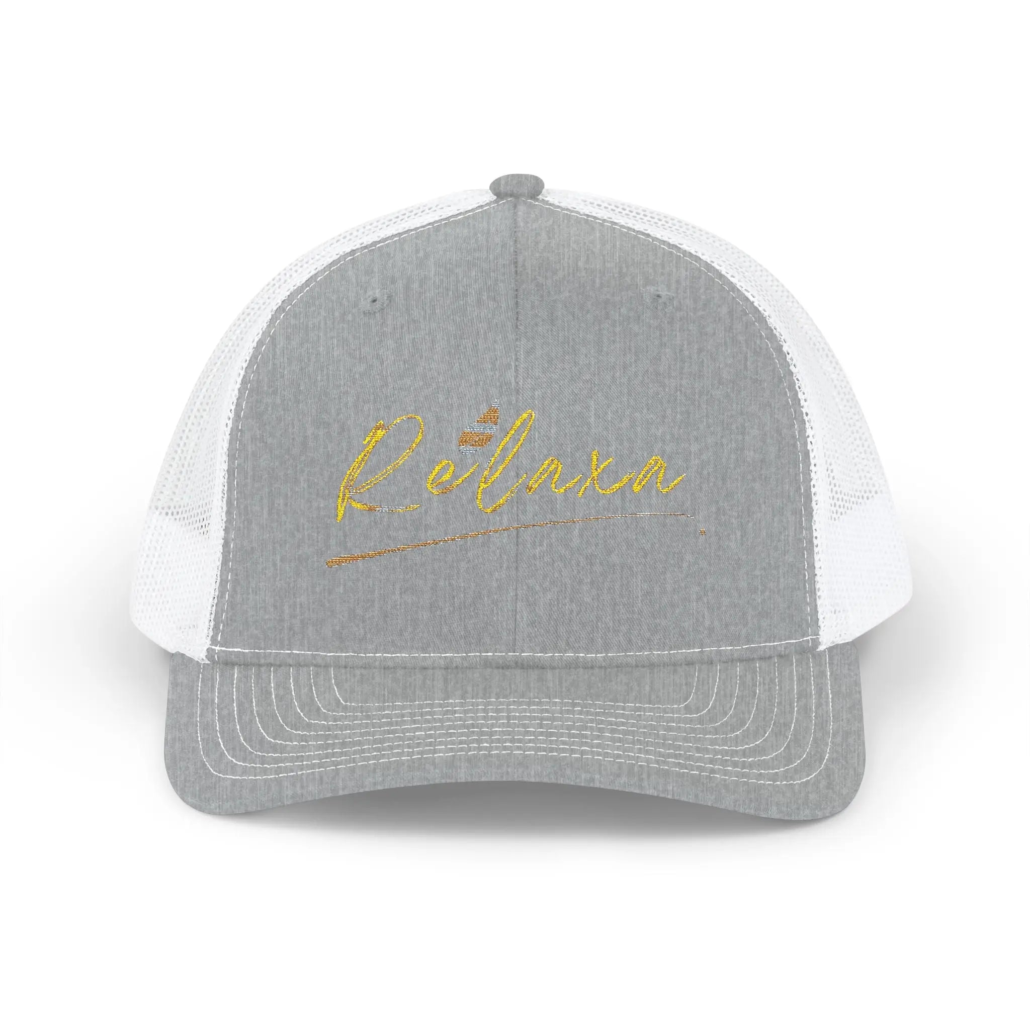Relaxing Snapback Trucker Cap - Stylish Embroidered Hat Printify