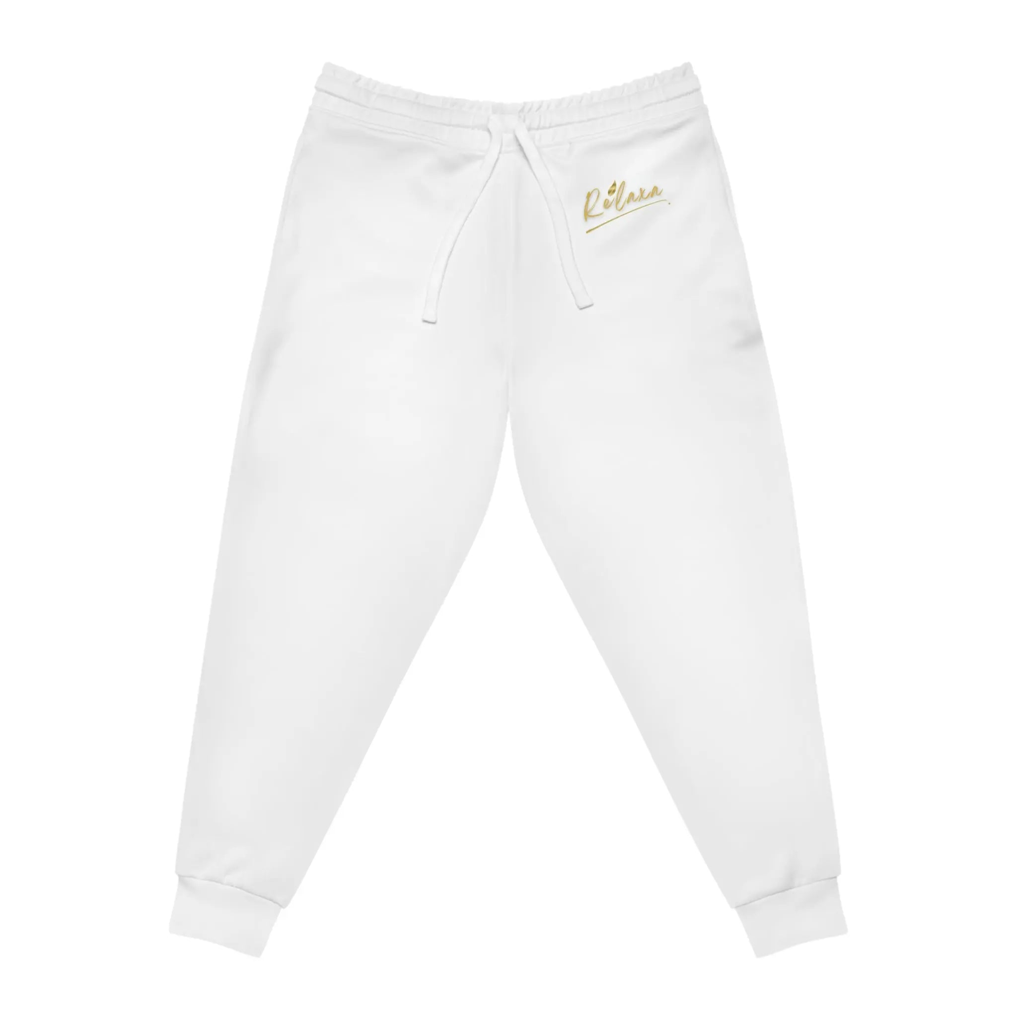 Comfortable Athletic Joggers for Everyday Wear - Trendy White Design Printify