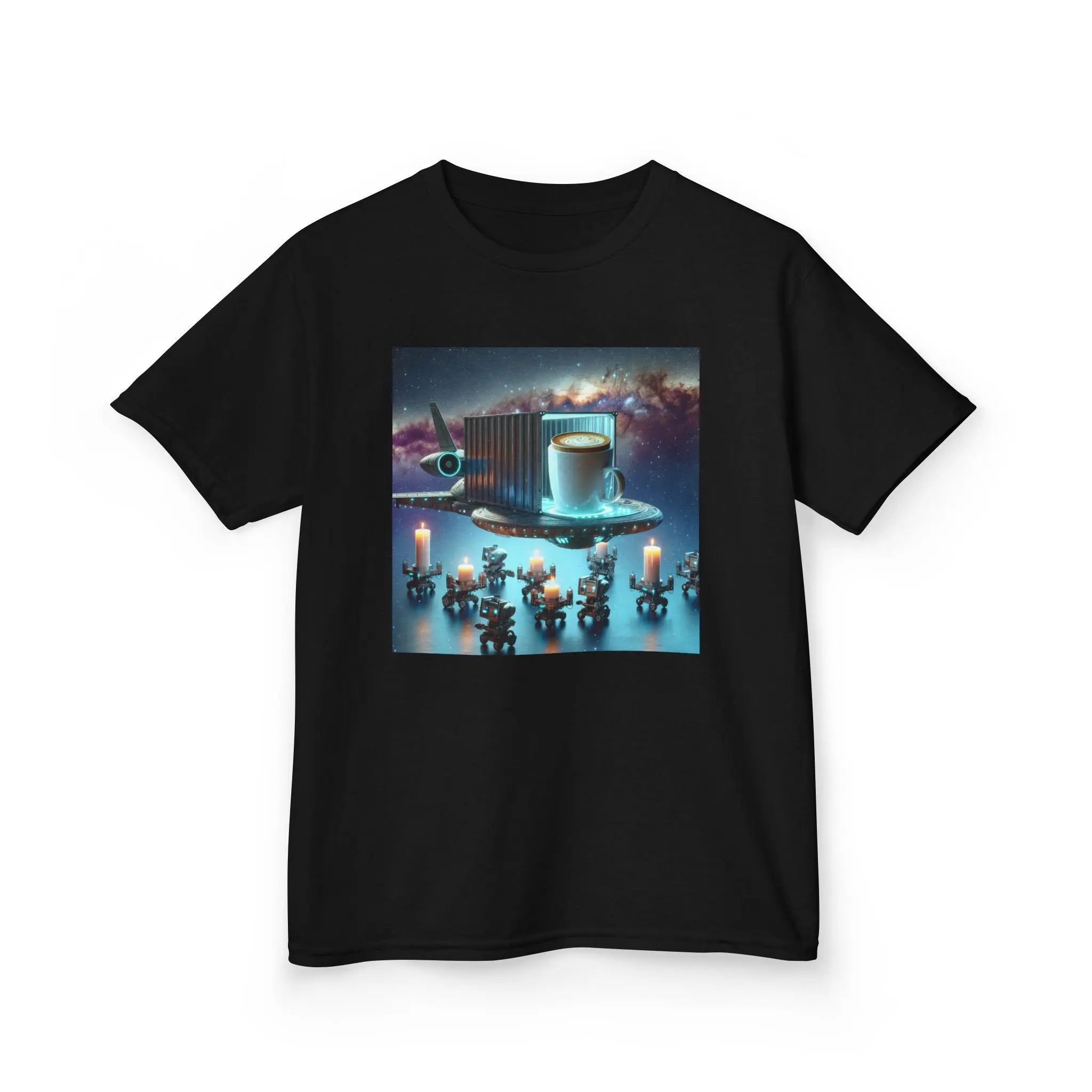 Cosmic Adventure Kids Tee - 'We Deliver Everywhere' Design Printify
