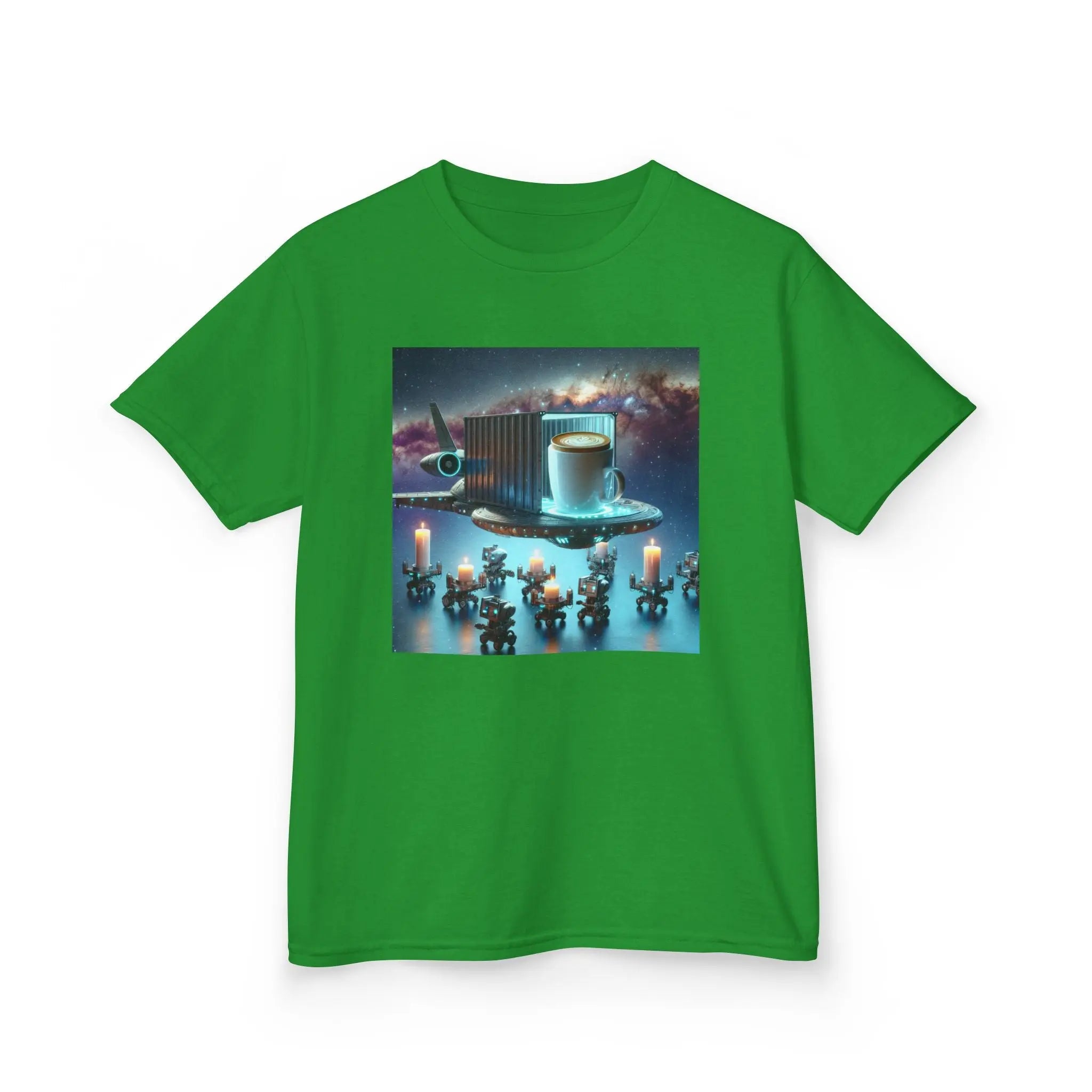 Cosmic Adventure Kids Tee - 'We Deliver Everywhere' Design Printify