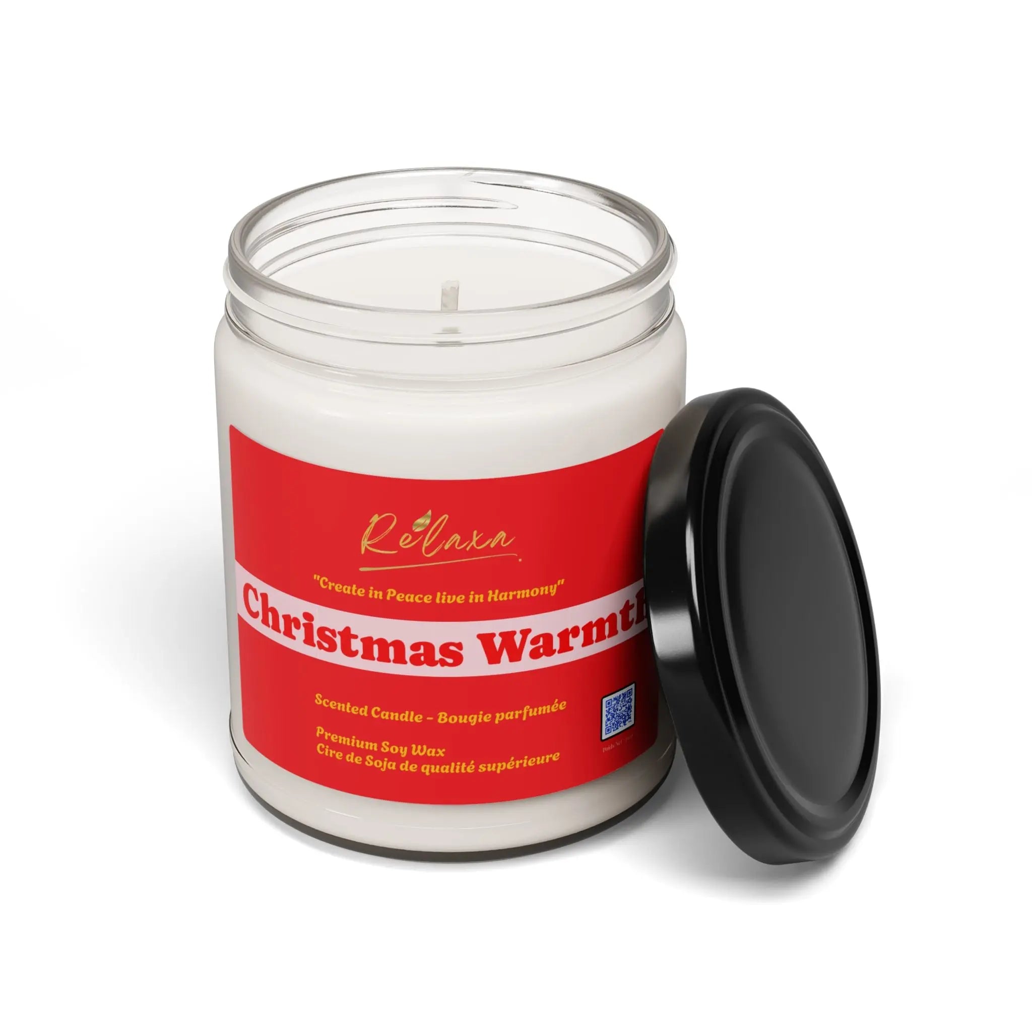 Christmas warmth Scented Candle Printify