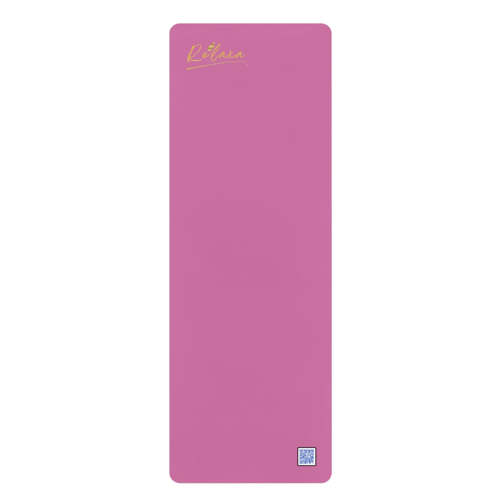 Relaxâ Rubber Yoga Mat - Mindful Meditation & Wellness Essential Printify