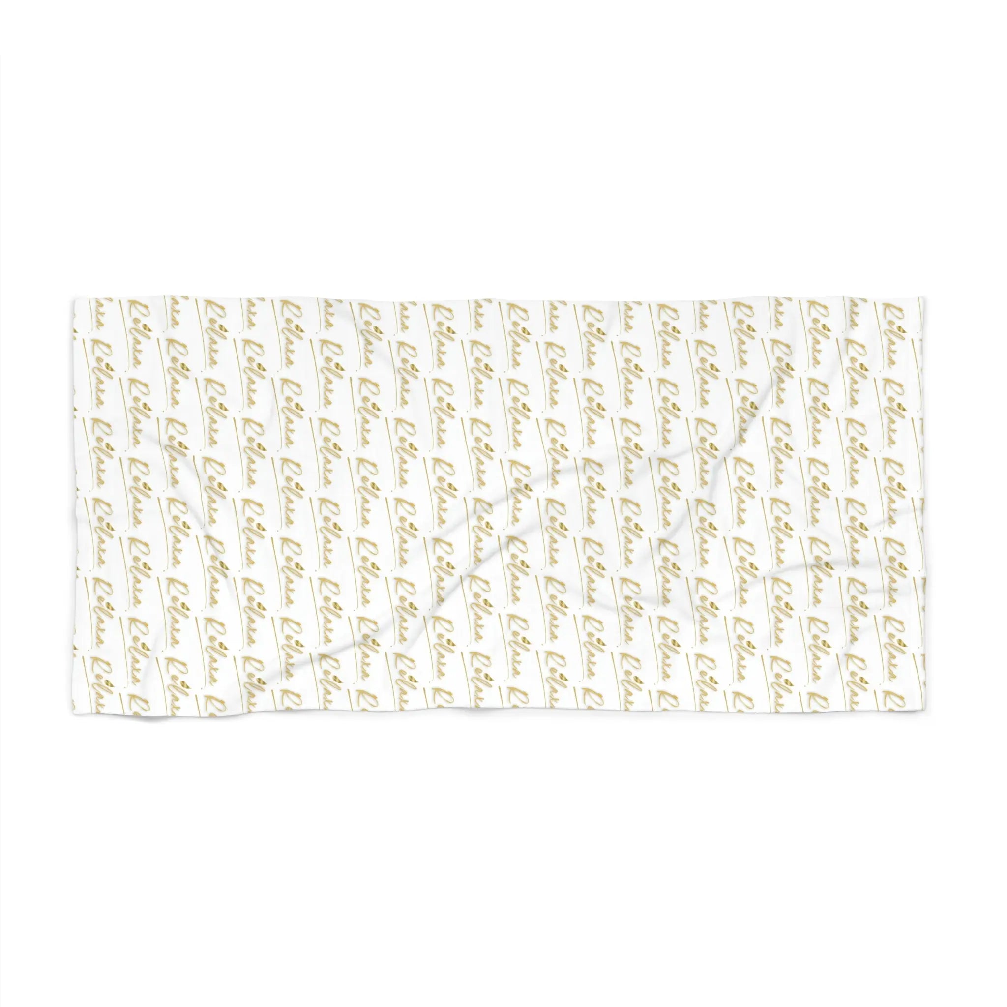 Elegant Beach Towel, Summer Poolside Accessory, Luxurious Sunbathing Gear, Unique Gift for Beach Lovers, Stylish Beach Decor Printify