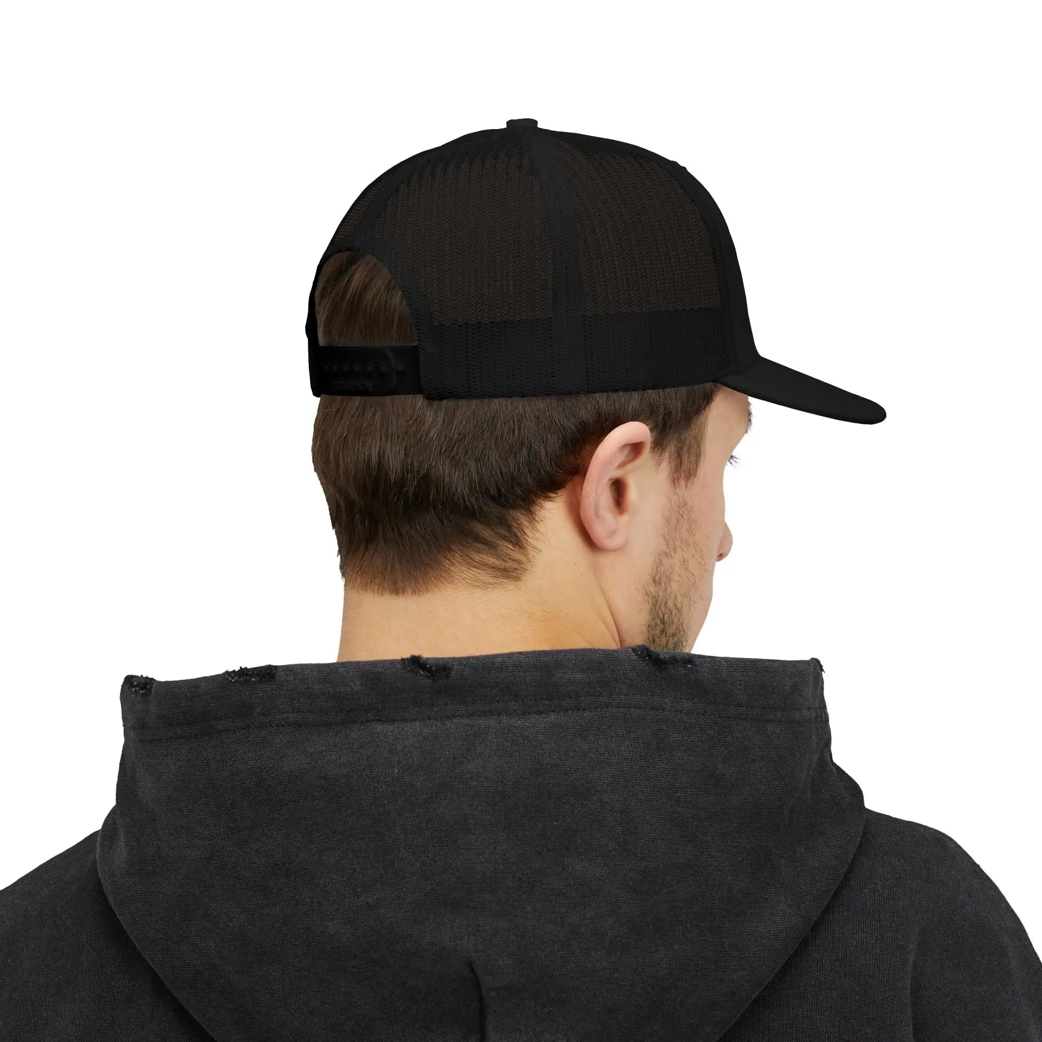 Relaxing Snapback Trucker Cap - Stylish Embroidered Hat Printify