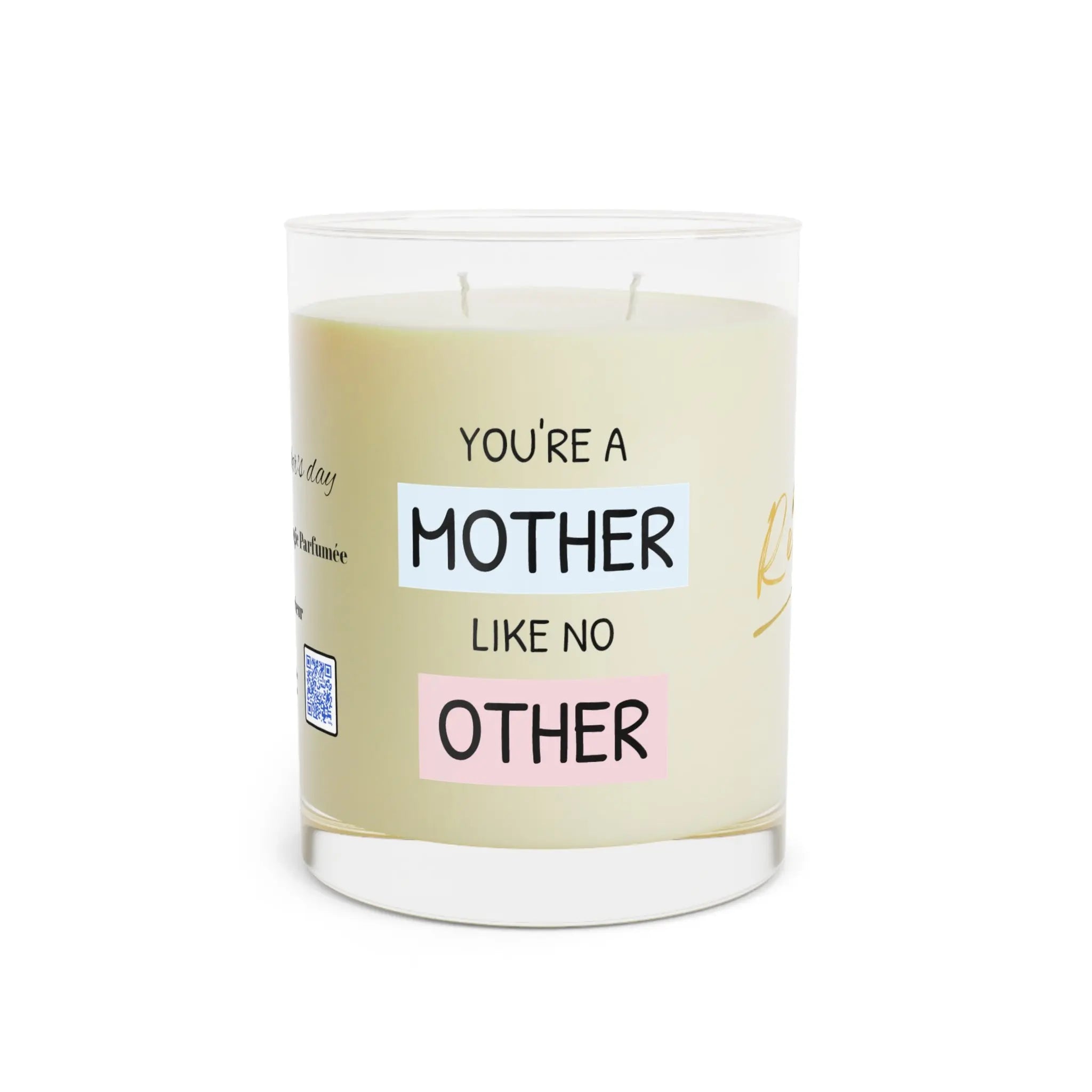 Personalized Scented Candle - "You're a Mother Like No Other" - 11oz Gift for Mother's Day Printify