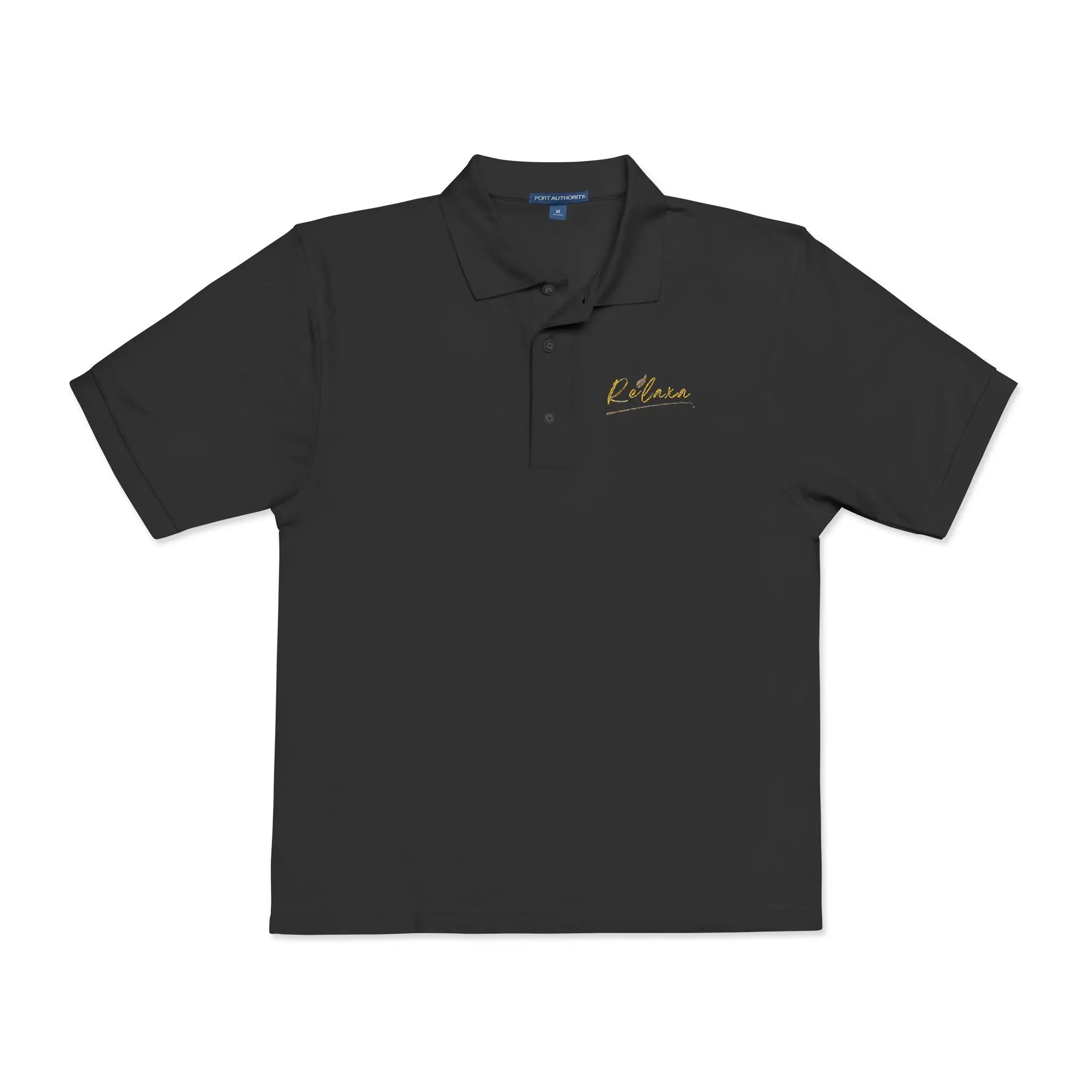 Stylish Unisex Polo Shirt with Inspirational Embroidery Printify