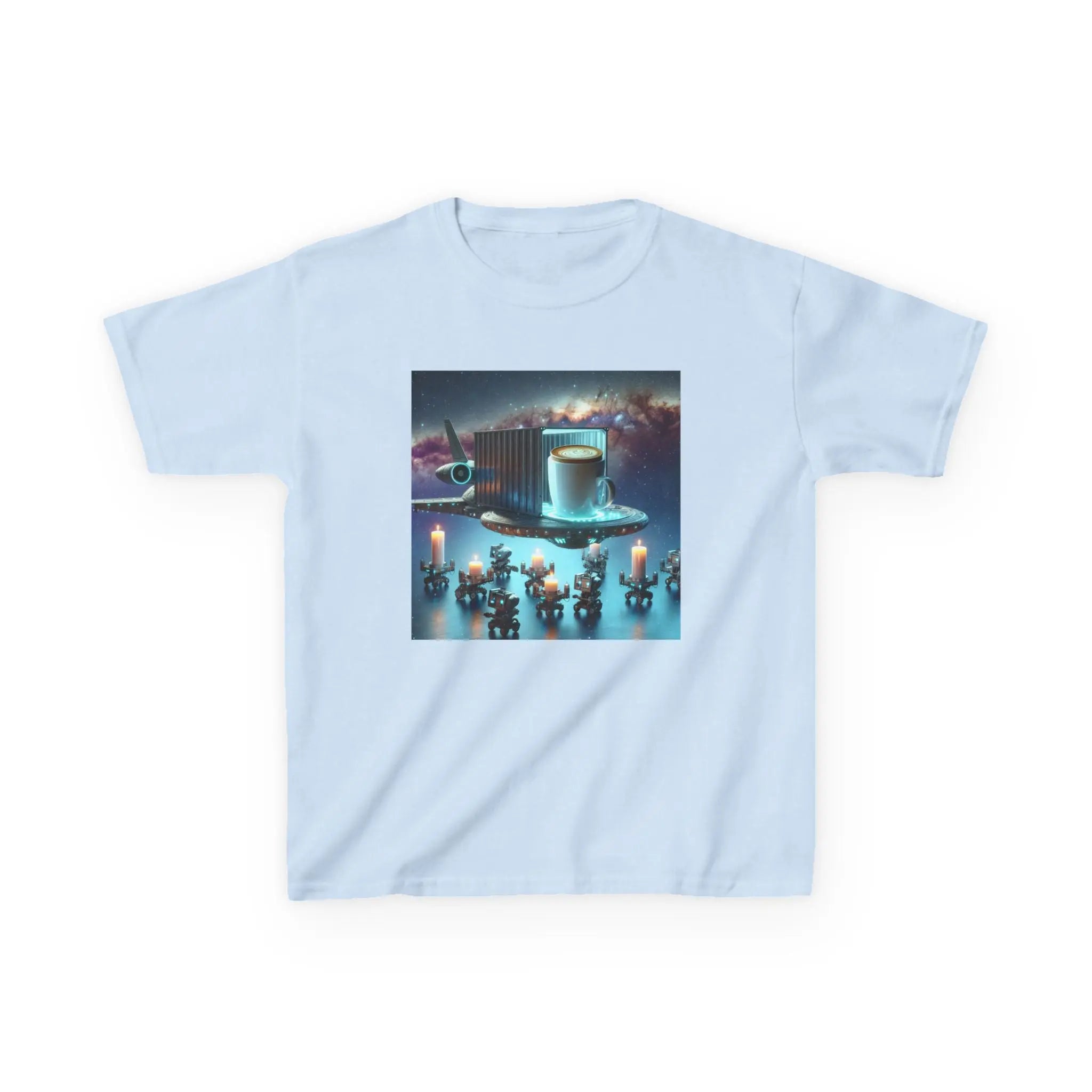 Cosmic Adventure Kids Tee - 'We Deliver Everywhere' Design Printify