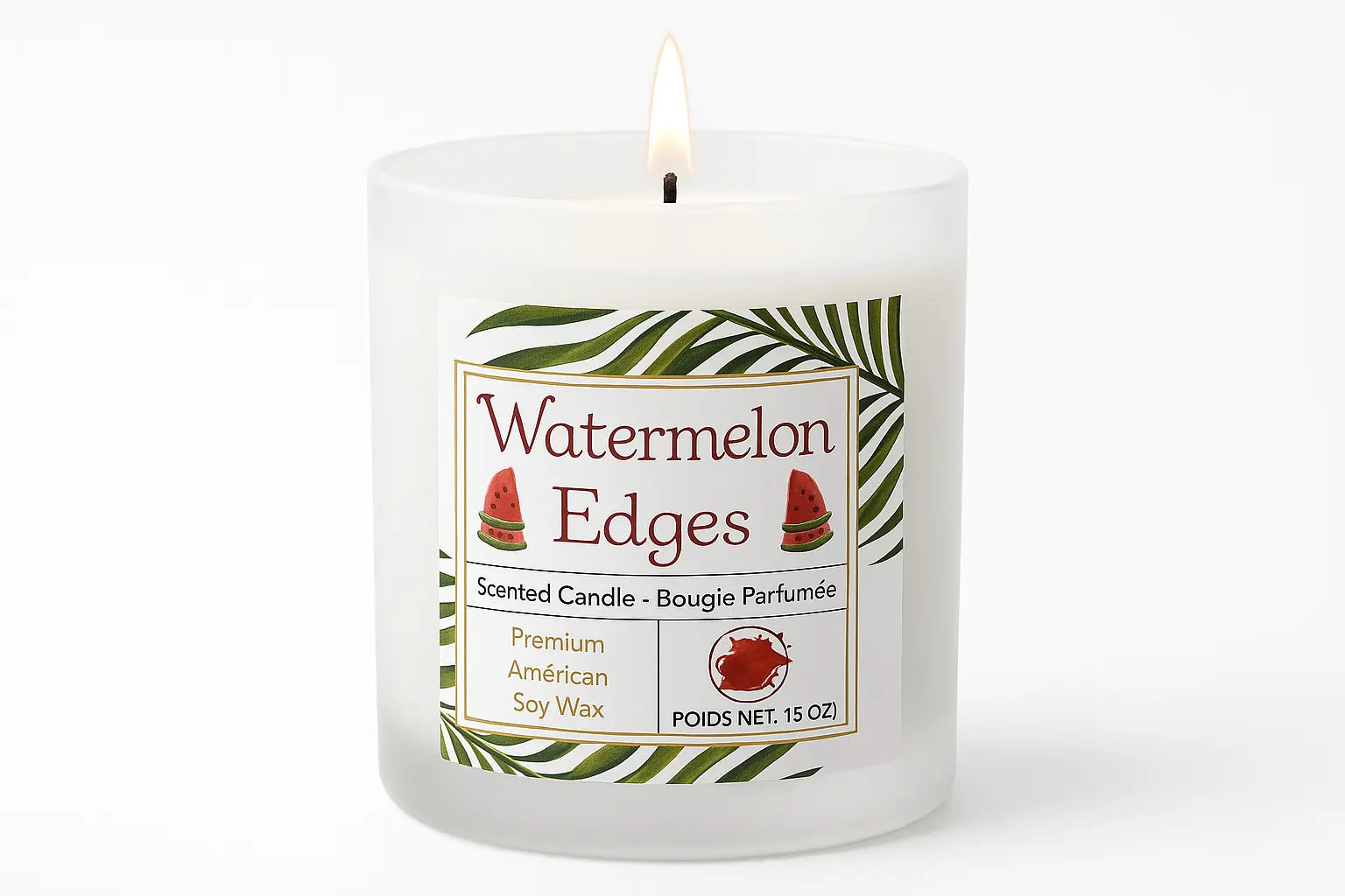 Fresh watermelon candle 15oz My Store