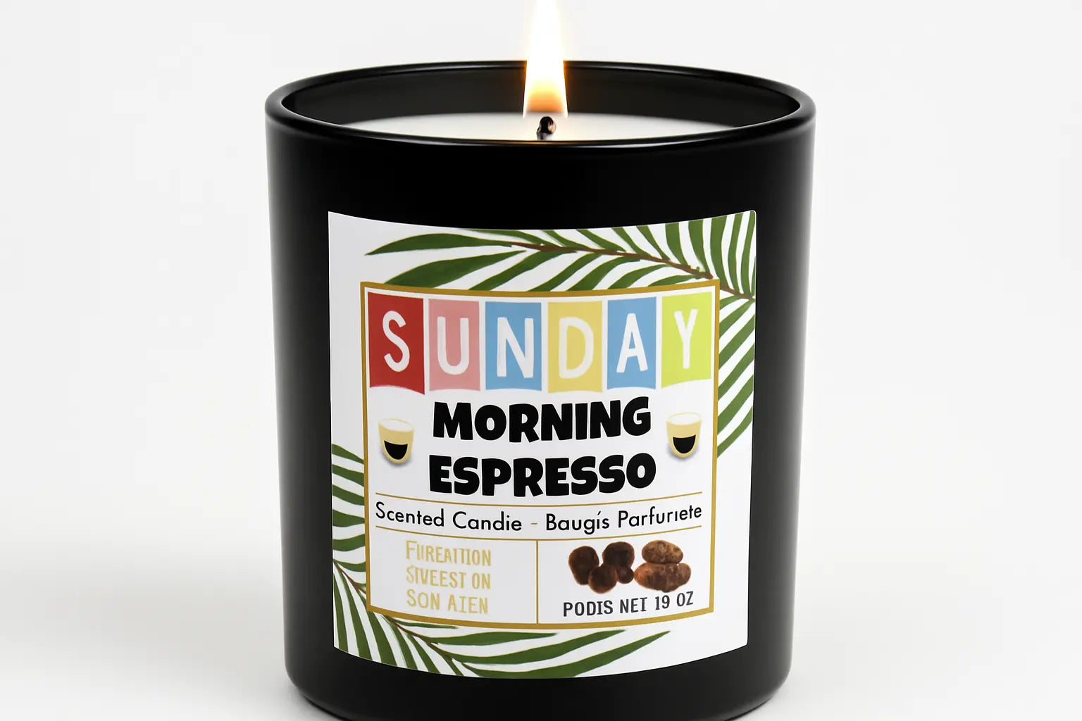 Sunday morning espresso candle 15oz My Store