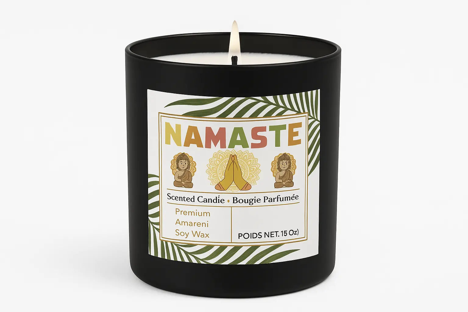 Namaste scented candle 15oz My Store