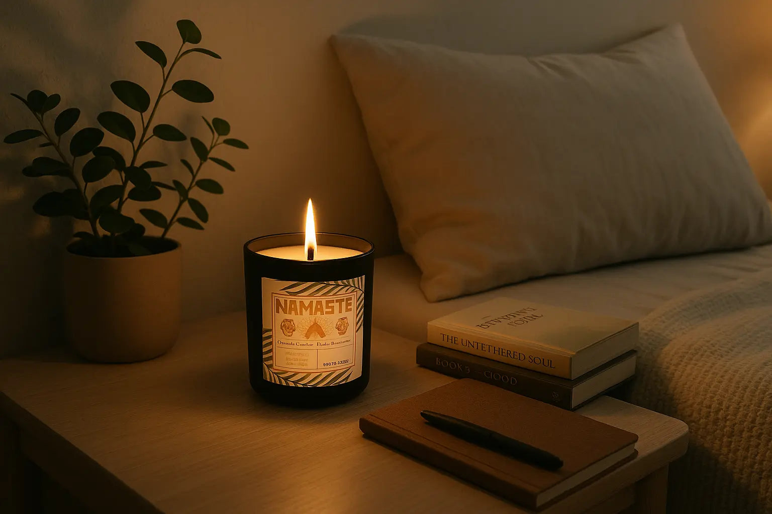 Namaste scented candle 15oz My Store